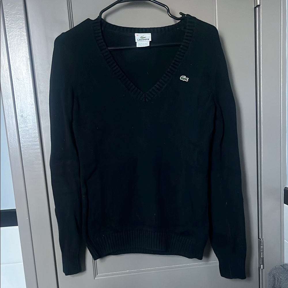Lacoste Men's Black Sweater